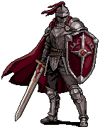 Knight Task Bar Hero build artwork